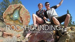 Rockhounding: Digging up thundereggs in Central Oregon!