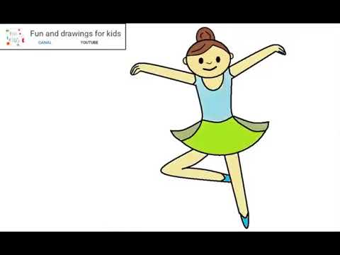 Hur man ritar en ballerina