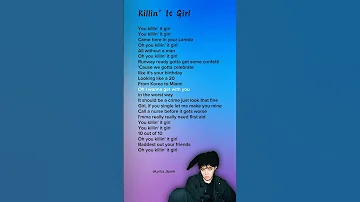 J Hope Feat GloRilla Killin It Girl Lyrics Lyrics Music Killingitgirl Jhope Btsmember 