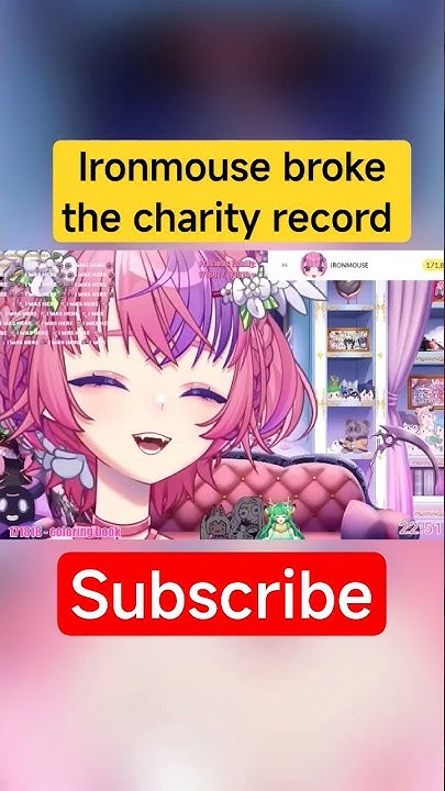 Ironmouse Broke The Charity Record ironmouse cdawgva nyanners ironmouse-broke-the-charity-record-ironmouse-cdawgva-nyanners