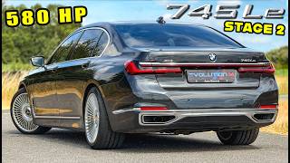 580HP BMW 745Le EvoM STAGE 2 // REVIEW on AUTOBAHN