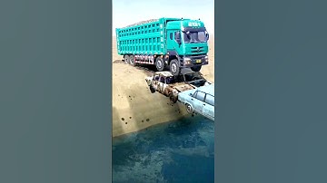 🔥🔥🔥Cars bridge || #bmlandpro #shortvirl #youtubeshort #cars #new #crash