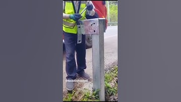 High Speed Guard Rail Buckle Installation