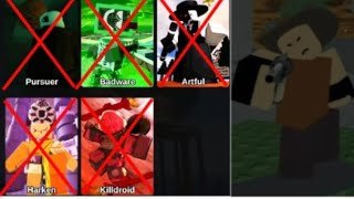 Last Killers standing (killing all the killers)