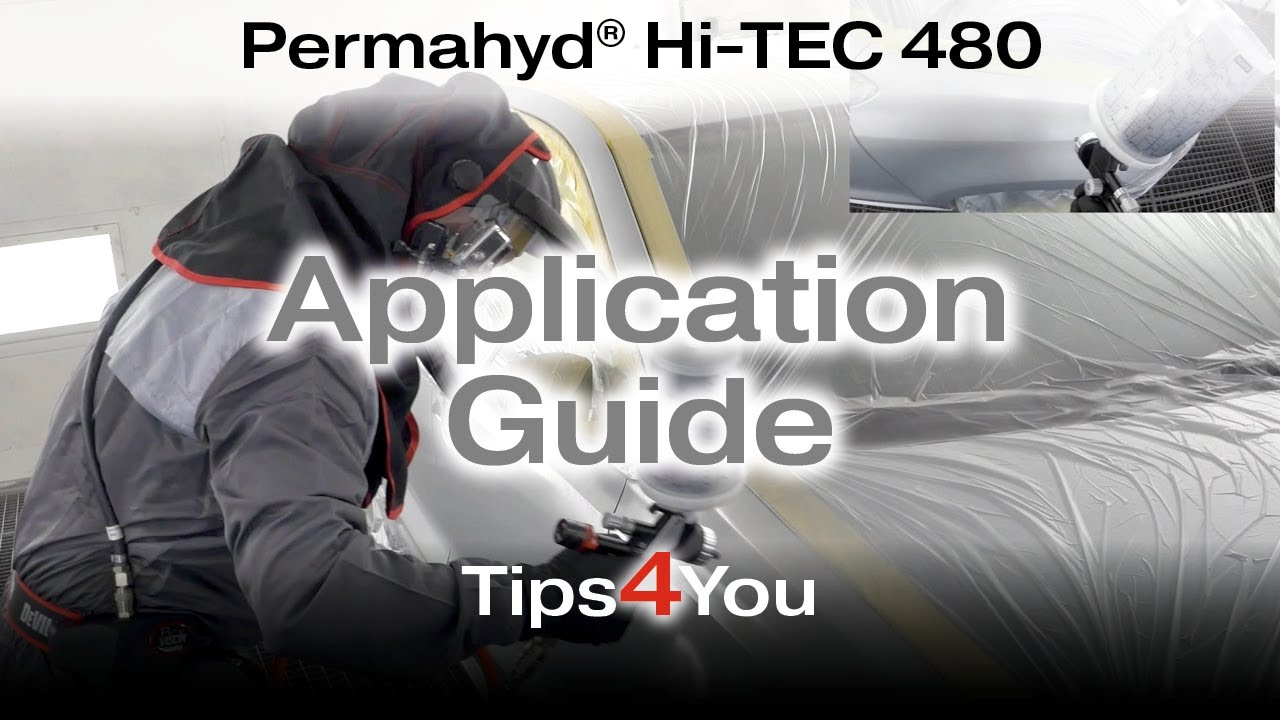 How to paint with Permahyd Hi TEC 480