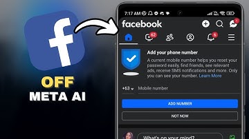 How to Turn Off Meta Ai on Facebook in SECONDS!