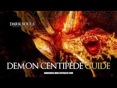 Video: Dark Souls - Centipede Demon Boss Strategi