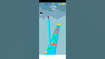 Cube stacker surfer epic Android and iOS gameplay level 190