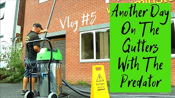 Office Gutter And Fascia Clean With the Predator  Vlog #5