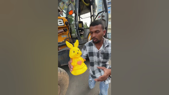 Jcb driver rocks automatic run and damaged rabit #shrots