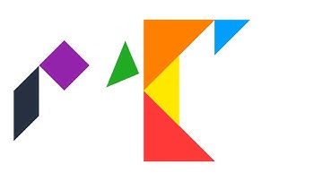 Tangram Alphabet E