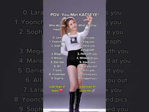 Part 9 | POV: You Met KATSEYE! #shorts #kpop #fyp