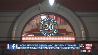 HSCO reviewing deputy who left gun at Muvico movie theater