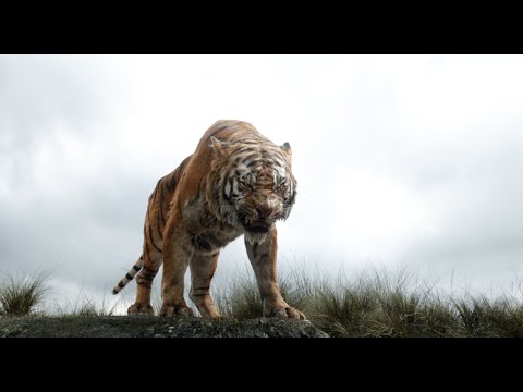 Маугли спасается от Шер-Хана! - "Книга джунглей" отрывок из фильма