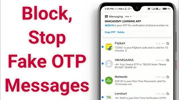 how to stop fake otp messages | block bombitup otp messages 100% working