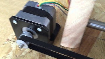 Barduino - Working Timing Belt via Stepper Motor