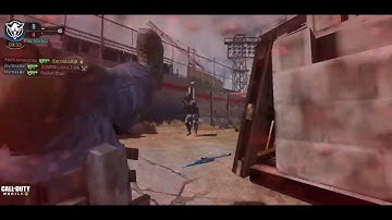 COD Mobile Team DeathMatch Cage Map BY15 Shotgun Win Call Of Duty