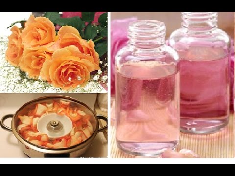 Tự làm NƯỚC HOA HỒNG( Dưỡng Trắng Da +Se khít lỗ chân lông) Đơn giản ngay tại nhà