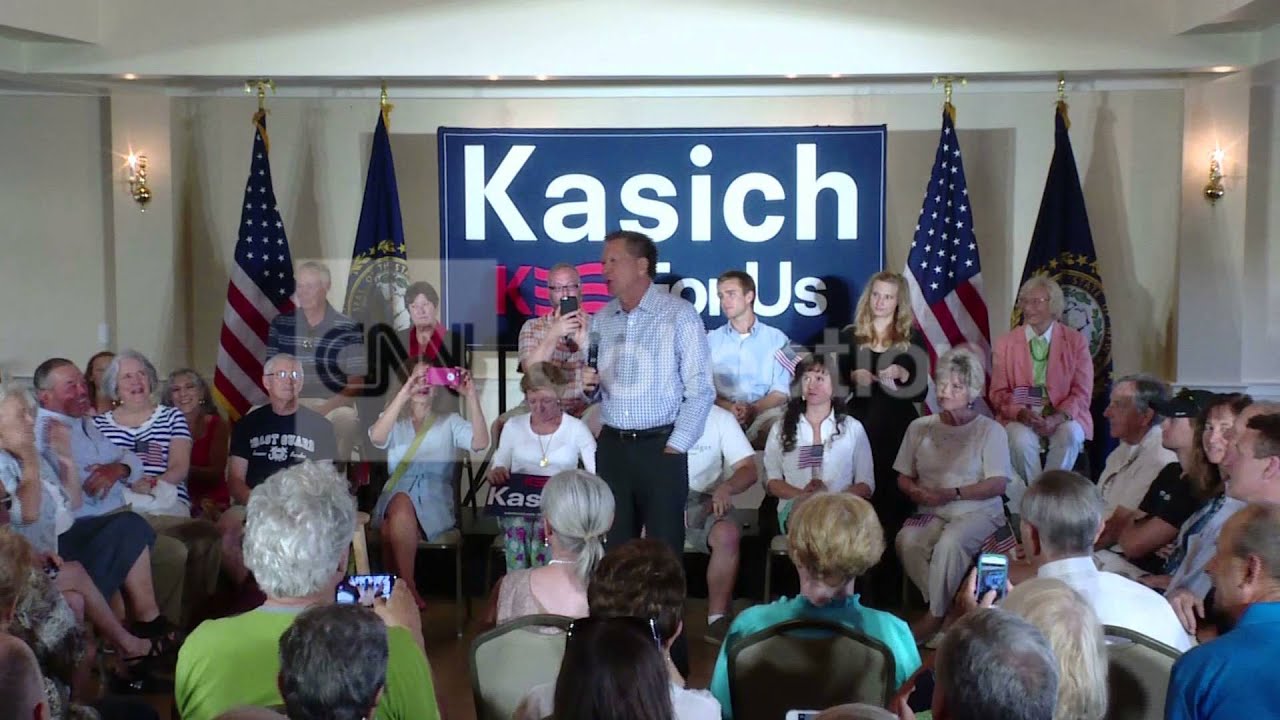 NH: GOV KASICH DERRY TOWN HALL