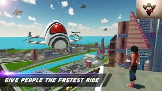Dubai Taxi Drone Flying Car 17 - Android Gameplay Full HD (By Sablo Games) screenshot 4
