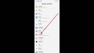 how to fix instagram notifications not showing || notifications not showing #shorts