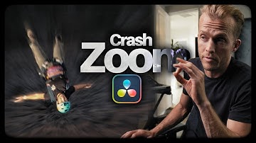 STUPID FAST Crash Zoom in DaVinci Resolve (2 minutes)