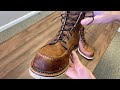 Review of Red Wing 1907 Heritage Leather Work Boot Made in USA Construction for Trades and DIY Build