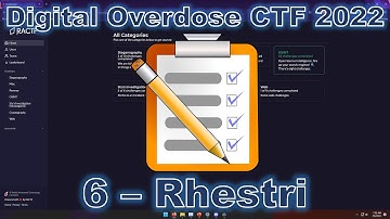 Digital Overdose CTF 2022: 6 - Rhestri