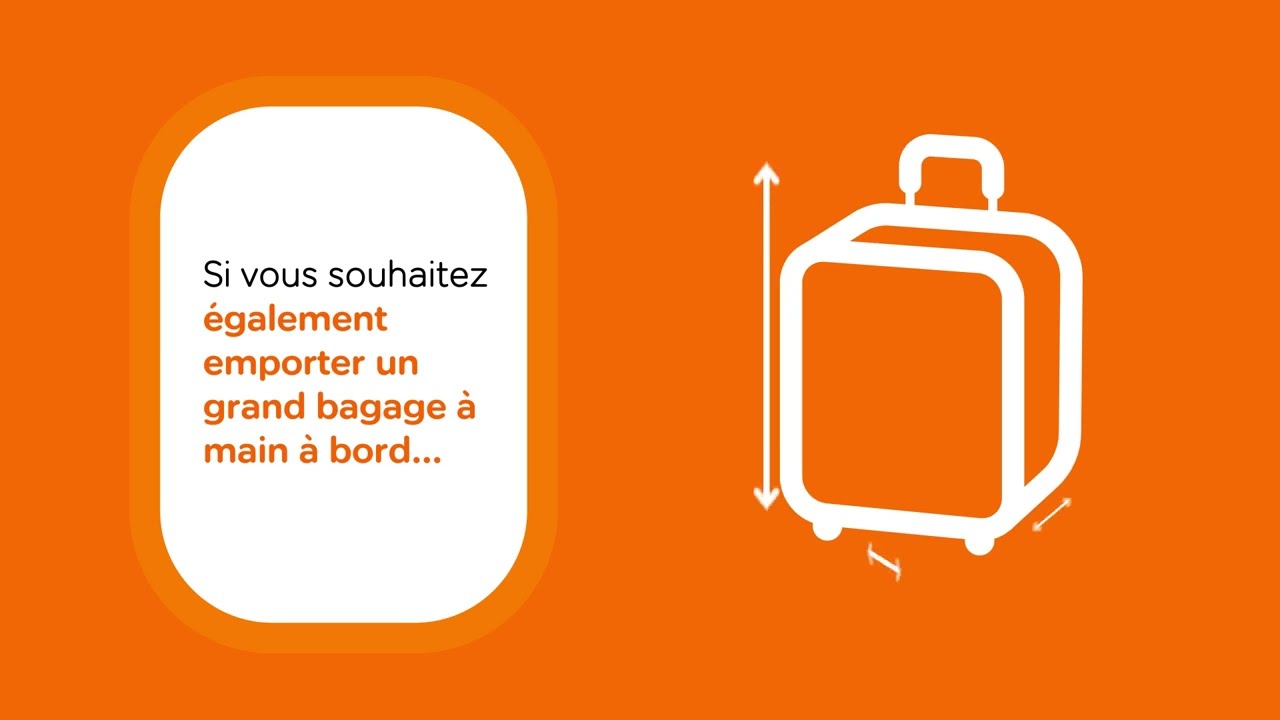 Les bagages cabine bientôt payants chez easyJet