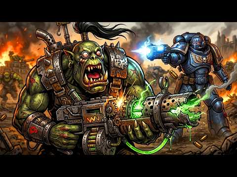 The Ork Built a Gun That Only Fires If You Believe It Will. He Stopped Believing Mid-Battle | WH40K