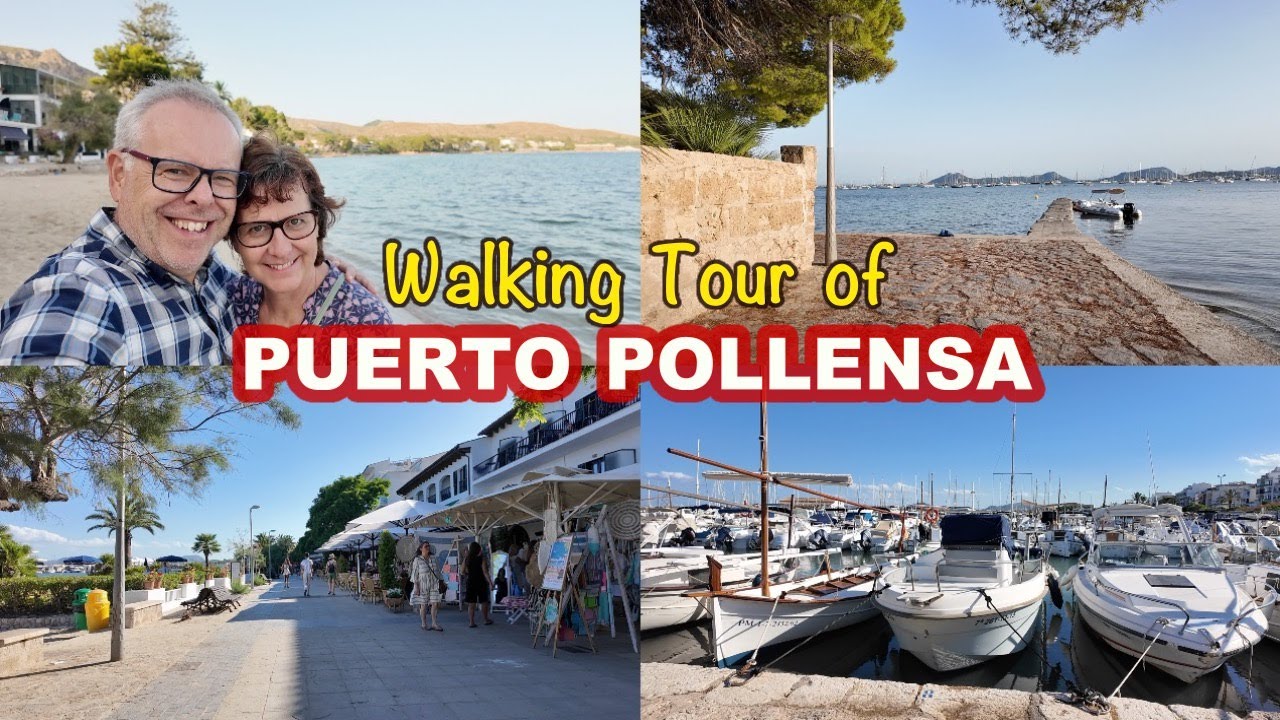 Puerto Pollensa WALKING TOUR Best Resort in Mallorca?