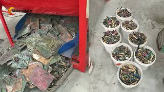 E-waste PCB Dismantling Machine | Tin Melting Furnace