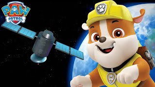the pups save a satellite paw patrol cartoons for kids