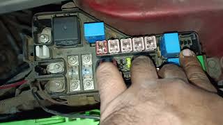 ***Hyundai I 10 radiator fan  not working .. so how to solve problam  ' and relay fuse location '