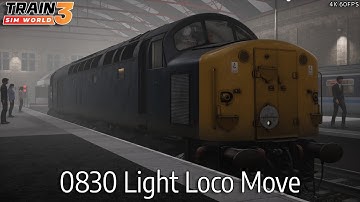 0830 Light Loco Move - West Cornwall Local - Class 40 - Train Sim World 3