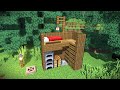 The Best Day 1 Survival Set Up | Minecraft: Tutorial thumbnail