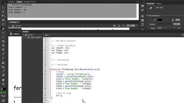 For Do Loop - fixed iteration Flash AS3