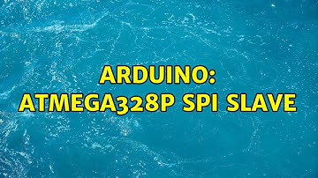 Arduino: ATmega328P SPI Slave