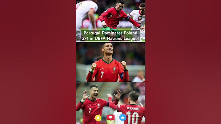 Portugal Dominates Poland 3-1 in UEFA Nations League!