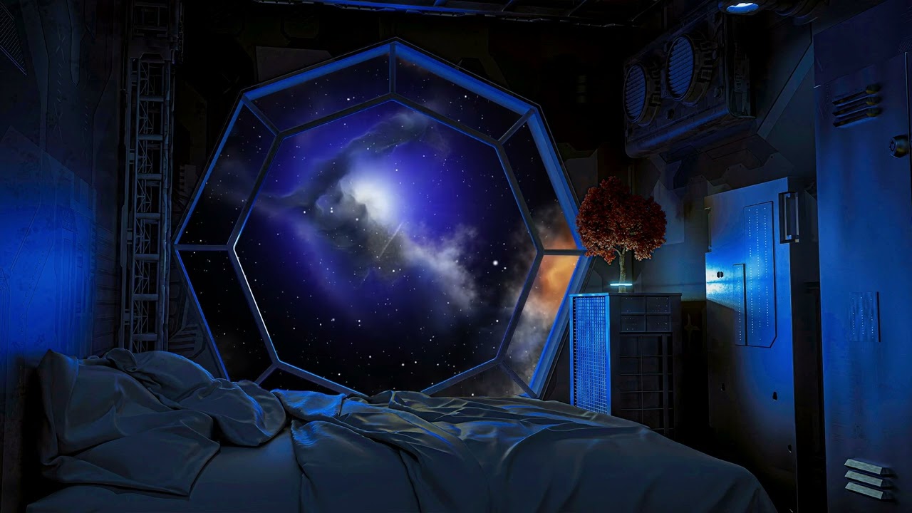 Cosmic Serenity: Celestial Views & Deep Space Music for Relaxation | Ambient Space Imagery