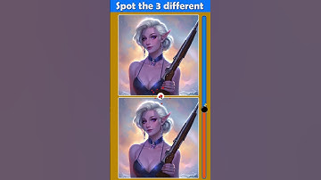 girl | spot the difference | find the difference | #braintest #dementia #quiz #characterart