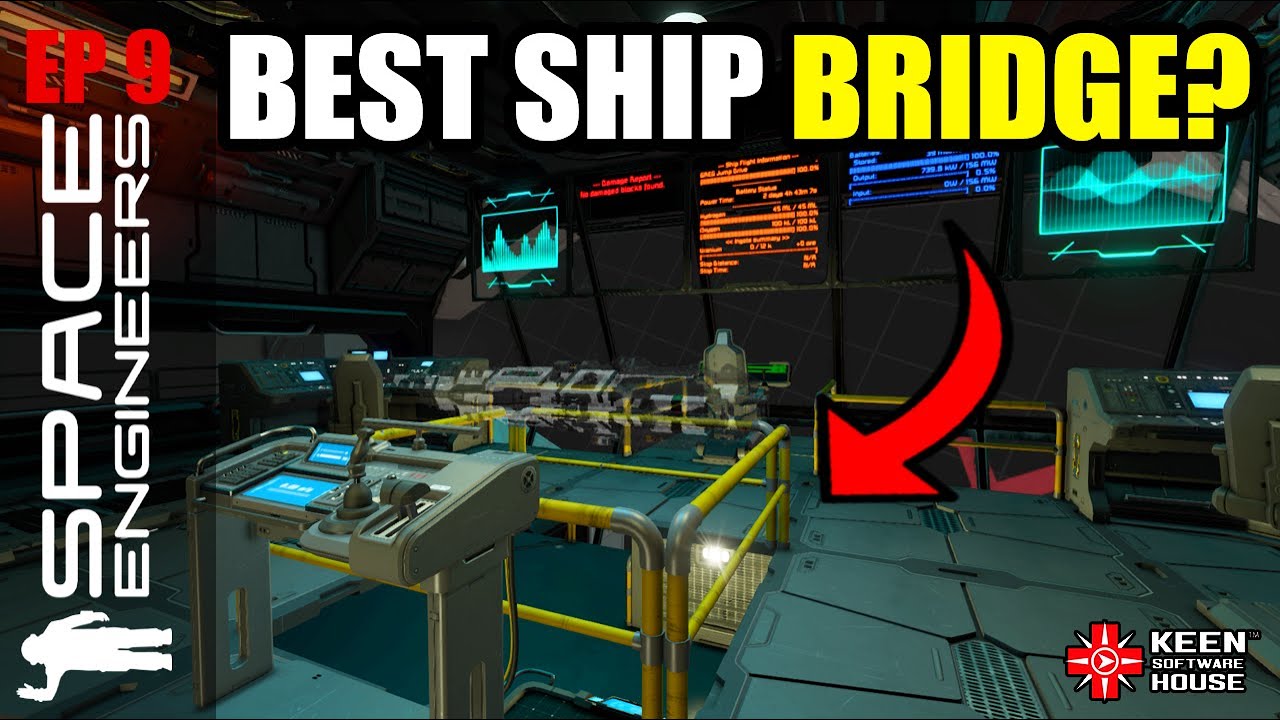 Red Alert Engineers (EP9) How To DESIGN a Large Ship | RED ALERT! [Space Engineers 2025 ...