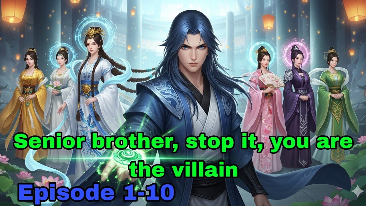 Senior brother, stop it, you are the villain!| Episodes 1-10 | Hindi Audio Novel