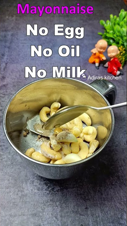 Vegan mayonnaise recipe #shorts #viral