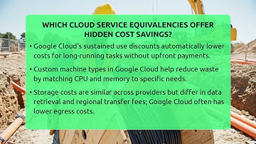 Which Cloud Service Equivalencies Offer Hidden Cost Savings? - Cloud Stack Studio