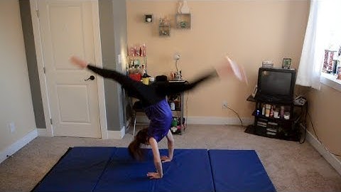 Back Handspring Stepout Tutorial