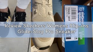 Review Skechers Womens Slip-Ins Glide-Step Pro Sneaker
