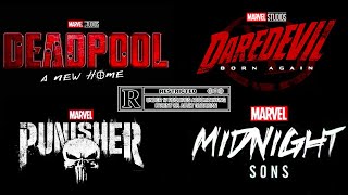 Marvel RATED R & TV-MA CONTENT MAKOR UPDATE Daredevil & Punisher Rating