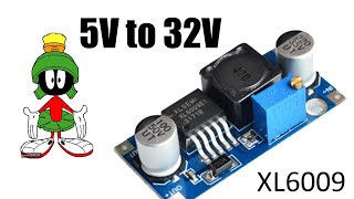 XL6009 DC DC Boost Converter 5v to 32v for arduino and different projects