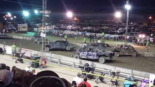 Smash it demo derby stark county fair 2018